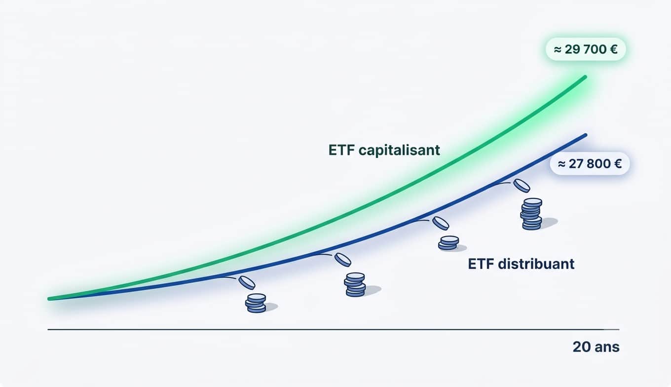 ETF capitalisant ou distribuant
