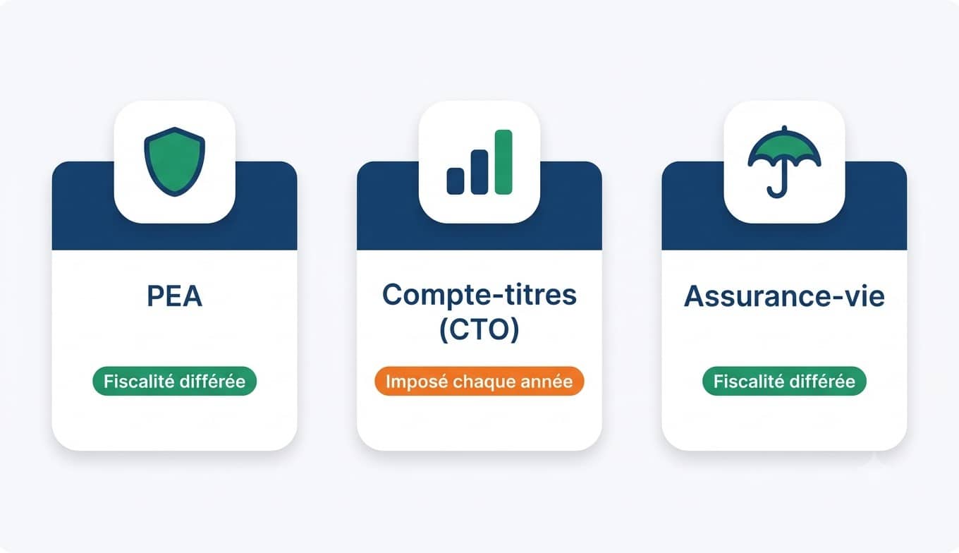 PEA, CTO ou Assurance-vie pour un ETf