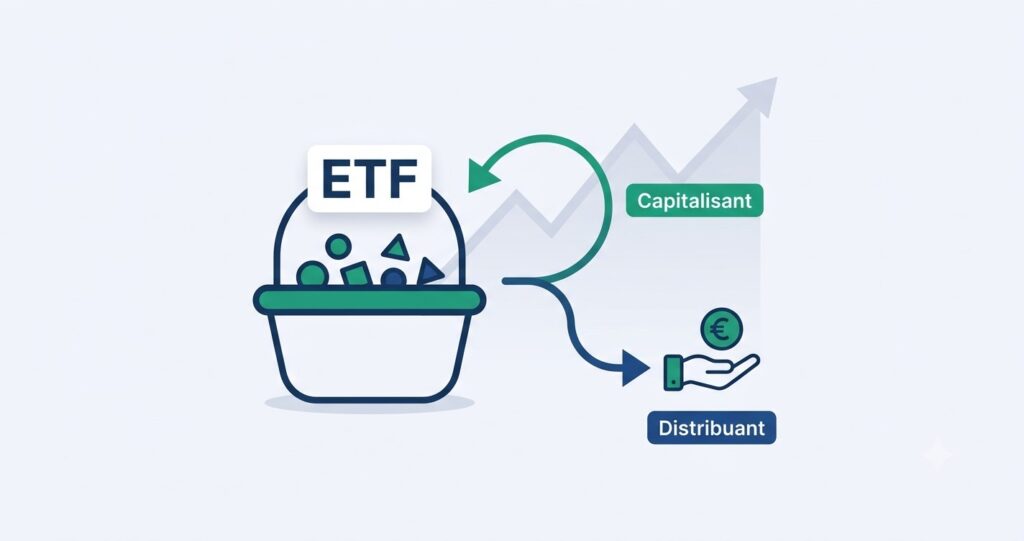 ETF capitalisant ou ETF distribuant