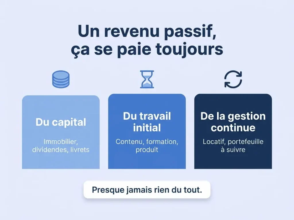 les trois coûts cachés des revenus passifs